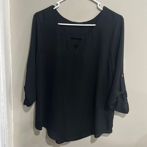 Lightweight Black Long-Sleeve